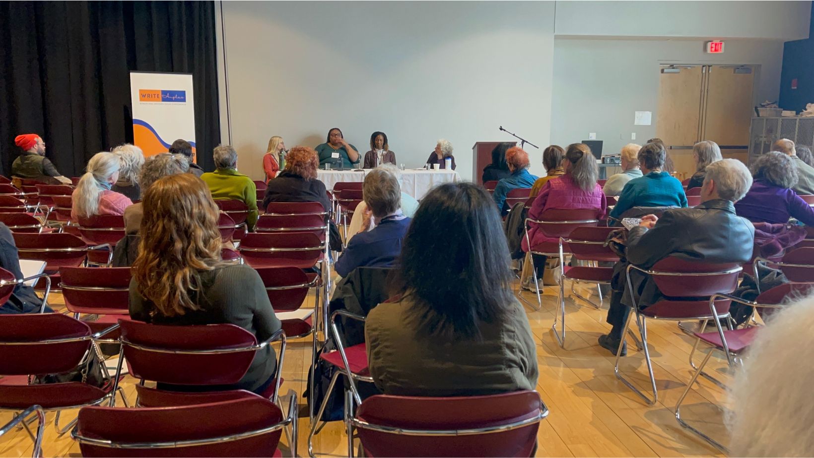 WriteAngles 2024 - A scene from the 'Beyond the Book' session